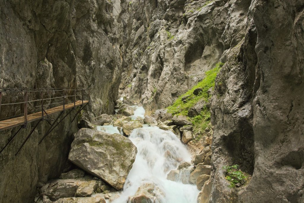 Wanderung Höllentalklamm, Zugspitze, Bayern